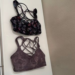 2 free to be wild sports bras size 2